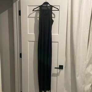 Skims sheer swimsuit coverup with side slit